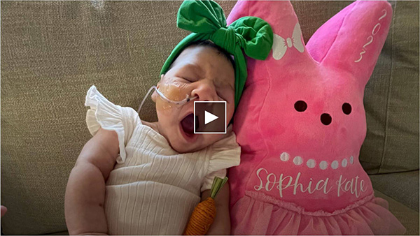 Baby with stuffed animal